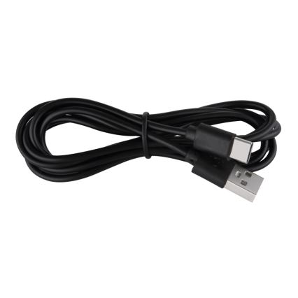 Globo - LED Lámpara de mesa recargable, táctil y regulable LED/1,5W/5V 2200 mAh negra
