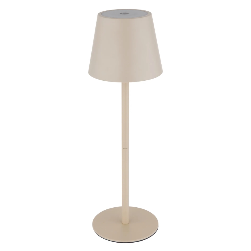 Globo - LED Lámpara de mesa exterior recargable, táctil y regulable LED/3W/5V 3000/4000/5000K IP54 1800 mAh