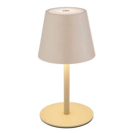 Globo - LED Lámpara de mesa exterior recargable, táctil y regulable LED/3W/5V 3000/4000/5000K IP54 1800 mAh