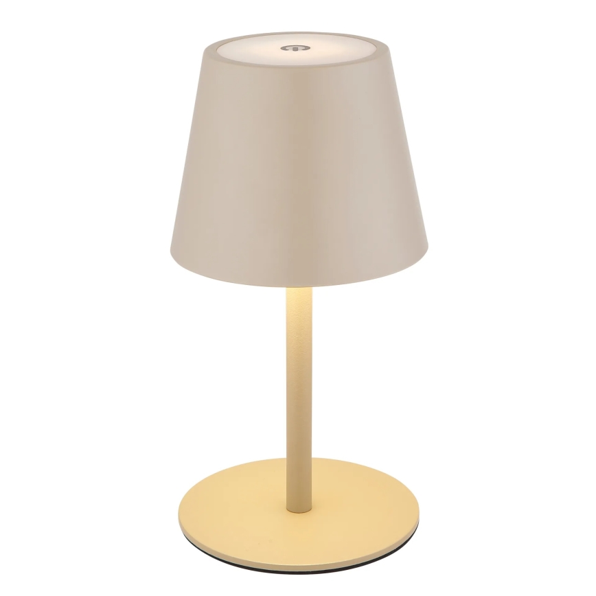 Globo - LED Lámpara de mesa exterior recargable, táctil y regulable LED/3W/5V 3000/4000/5000K IP54 1800 mAh