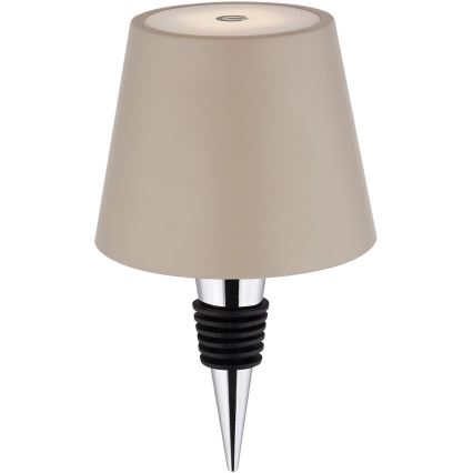 Globo - LED Lámpara de mesa exterior recargable, táctil y regulable LED/3W/5V 3000/4000/5000K IP54 1800 mAh