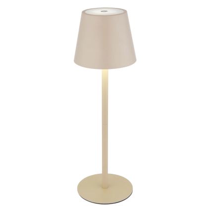 Globo - LED Lámpara de mesa exterior recargable, táctil y regulable LED/3W/5V 3000/4000/5000K IP54 1800 mAh