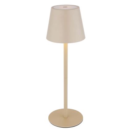 Globo - LED Lámpara de mesa exterior recargable, táctil y regulable LED/3W/5V 3000/4000/5000K IP54 1800 mAh
