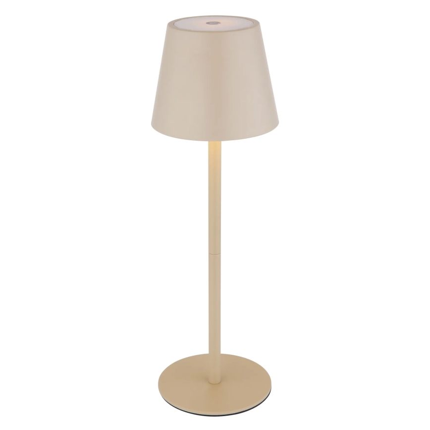 Globo - LED Lámpara de mesa exterior recargable, táctil y regulable LED/3W/5V 3000/4000/5000K IP54 1800 mAh
