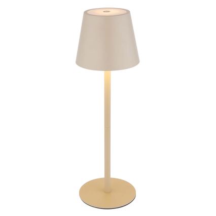 Globo - LED Lámpara de mesa exterior recargable, táctil y regulable LED/3W/5V 3000/4000/5000K IP54 1800 mAh