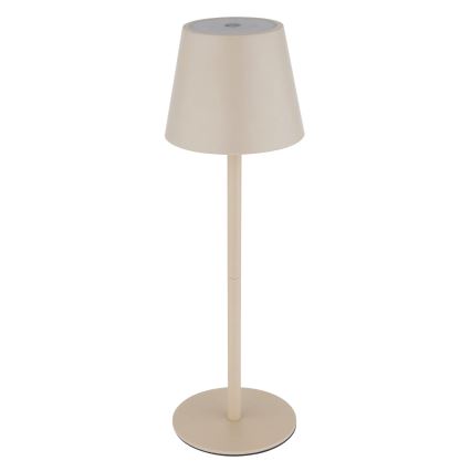 Globo - Lámpara de mesa recargable para exterior LED táctil y regulable 3 en 1 LED/3W/5V 3000/4000/5000K IP54 1800 mAh