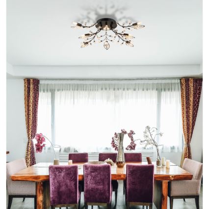 Globo - Lámpara de techo 8xG9/5W/230V, Ø 76 cm