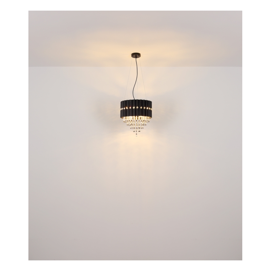 Globo - Lámpara colgante 3xE27/40W/230V diá. 40 cm