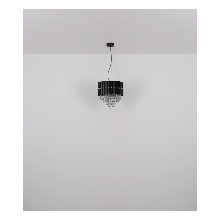 Globo - Lámpara colgante 3xE27/40W/230V diá. 40 cm