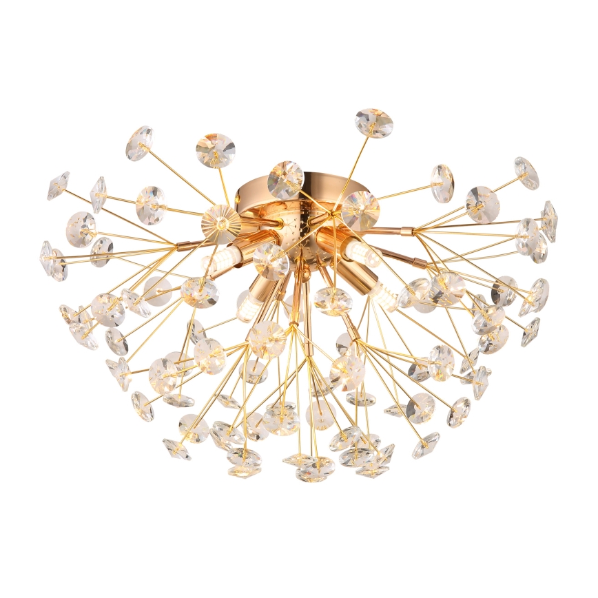 Globo - Plafón LED 4xG9/3,5W/230V diá. 45 cm dorado