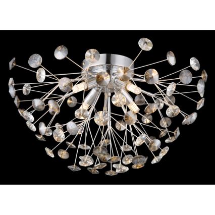 Globo - Plafón LED 4xG9/3,5W/230V diá. 45 cm cromo brillante
