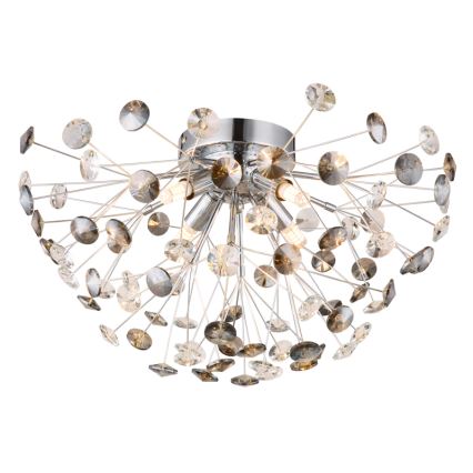 Globo - Plafón LED 4xG9/3,5W/230V diá. 45 cm cromo brillante