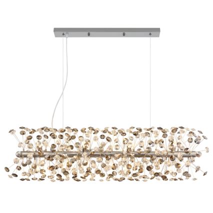 Globo - Lámpara colgante LED en cable 12xG9/3,5W/230V cromo brillante