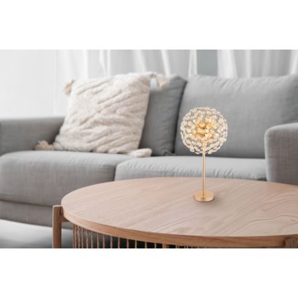Globo - Lámpara de mesa LED 8xG9/3,5W/230V dorado