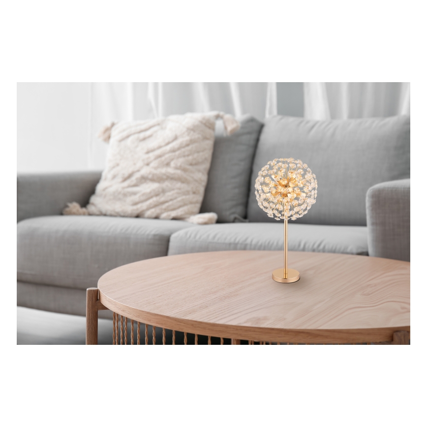 Globo - Lámpara de mesa LED 8xG9/3,5W/230V dorado