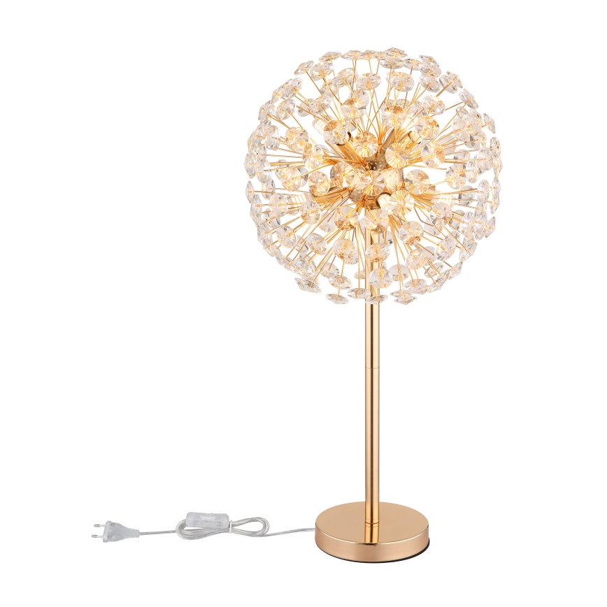 Globo - Lámpara de mesa LED 8xG9/3,5W/230V dorado