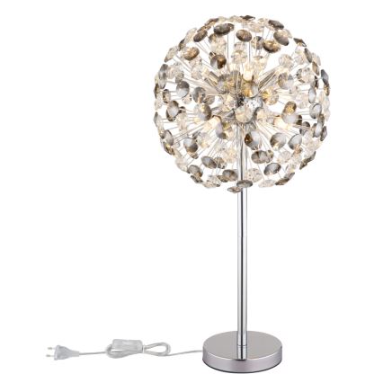 Globo - Lámpara de mesa LED 8xG9/3,5W/230V cromo brillante
