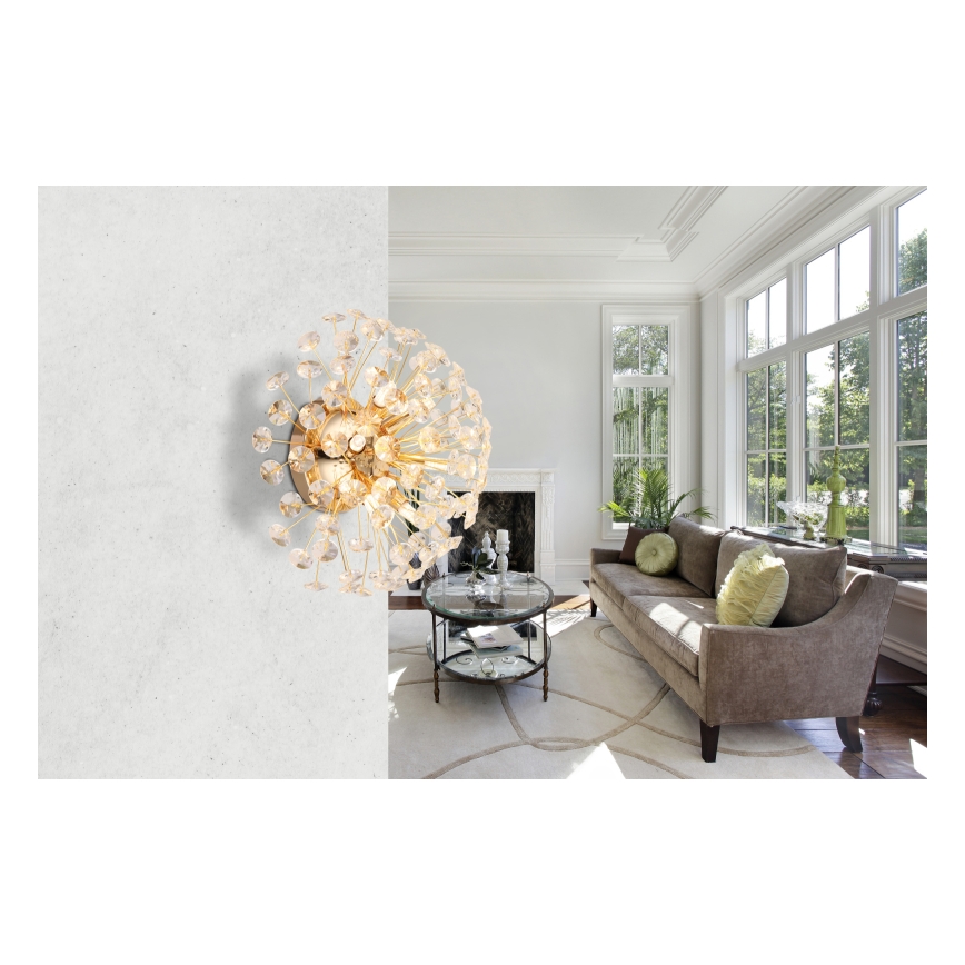 Globo - Aplique de pared LED 6xG9/3,5W/230V dorado