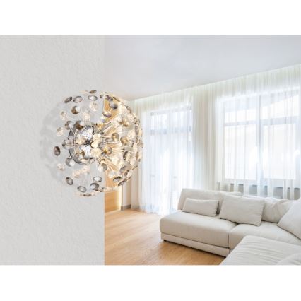 Globo - Aplique LED 6xG9/3,5W/230V cromo brillante