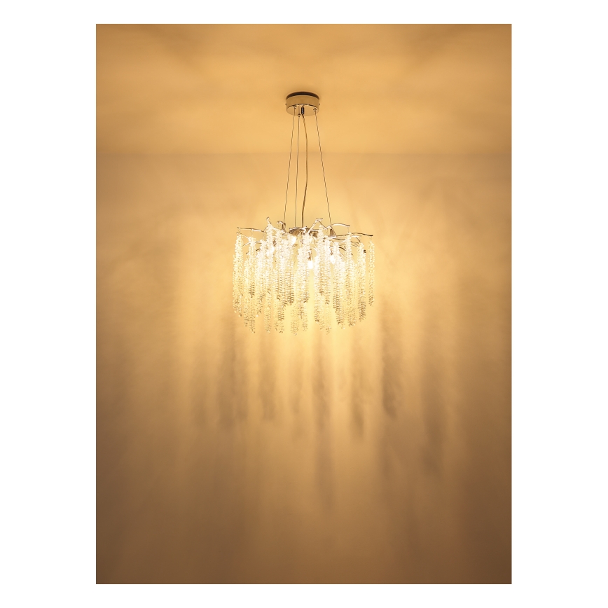 Globo - Lámpara colgante LED con cable 6xG9/8W/230V