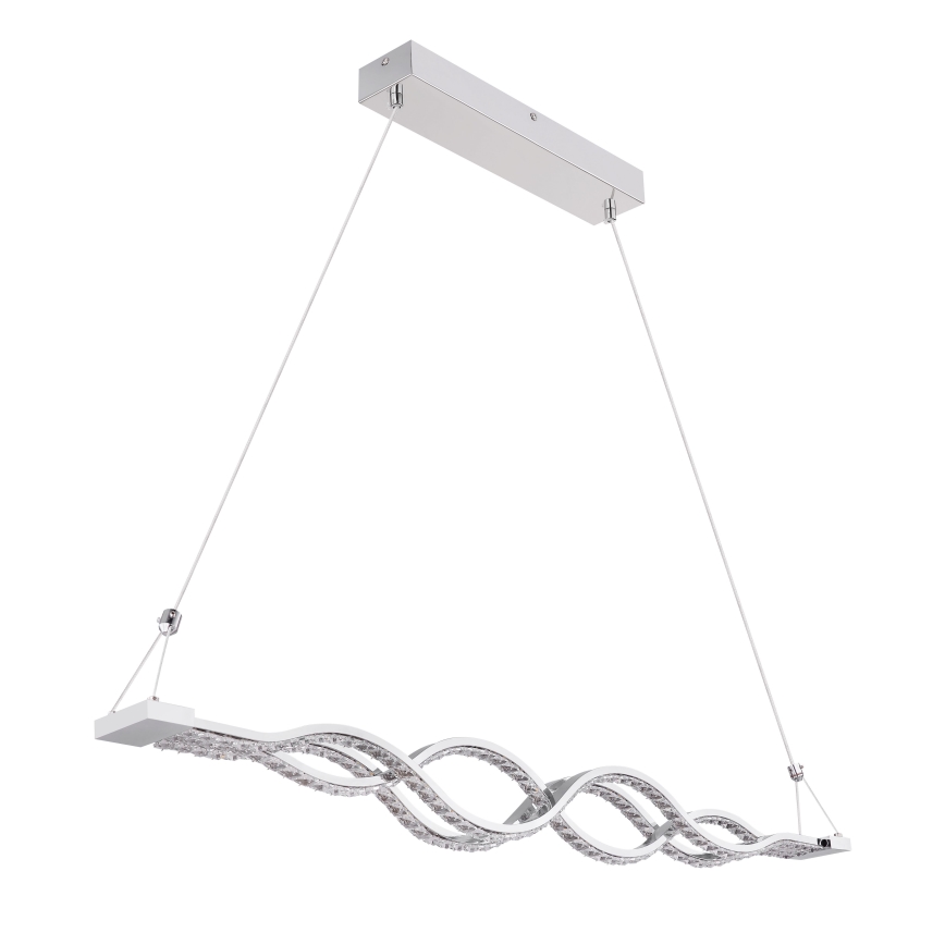 Globo - Lámpara colgante LED regulable suspendida por cable LED/30W/230V + mando a distancia