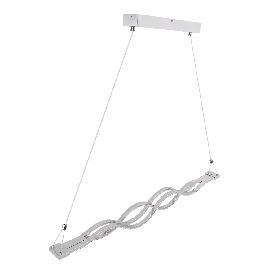 Globo - Lámpara colgante LED regulable suspendida por cable LED/30W/230V + mando a distancia