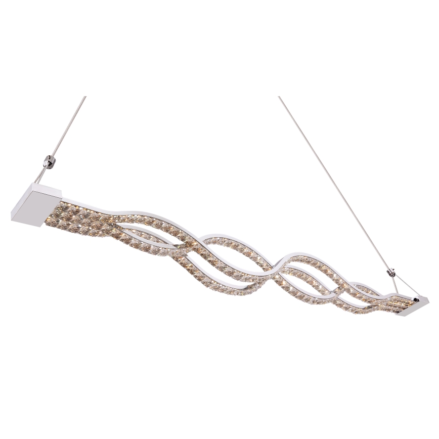 Globo - Lámpara colgante LED regulable suspendida por cable LED/30W/230V + mando a distancia