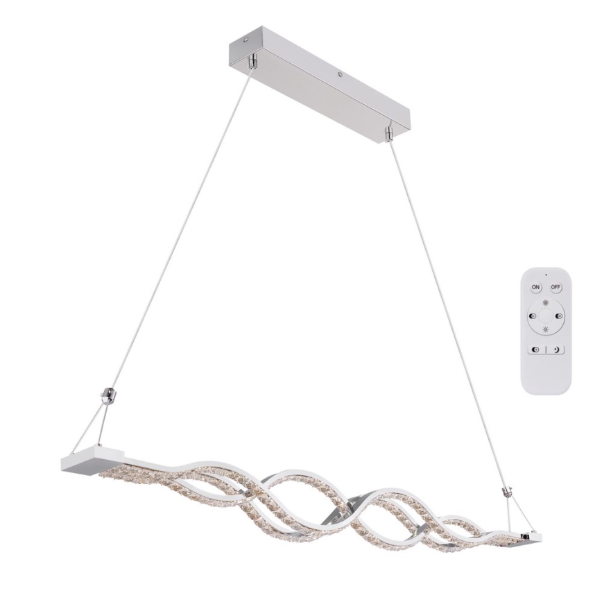 Globo 67109-30 - LED Lámpara colgante regulable PILLA 1xLED/30W/230V + control remoto