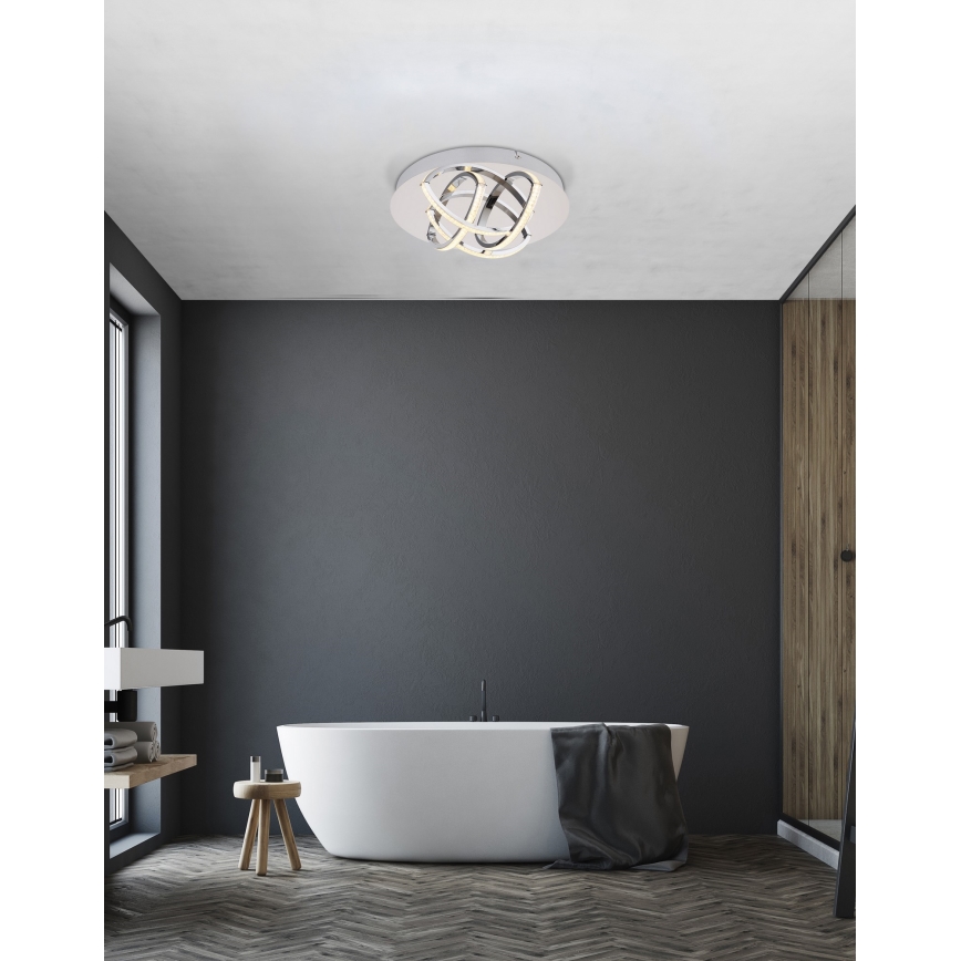 Globo - Plafón de baño LED LED/15W/230V IP44