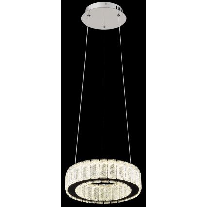 Globo - Lámpara de araña LED regulable LED/30W/230V 2700-6000K diá. 30 cm + control remoto