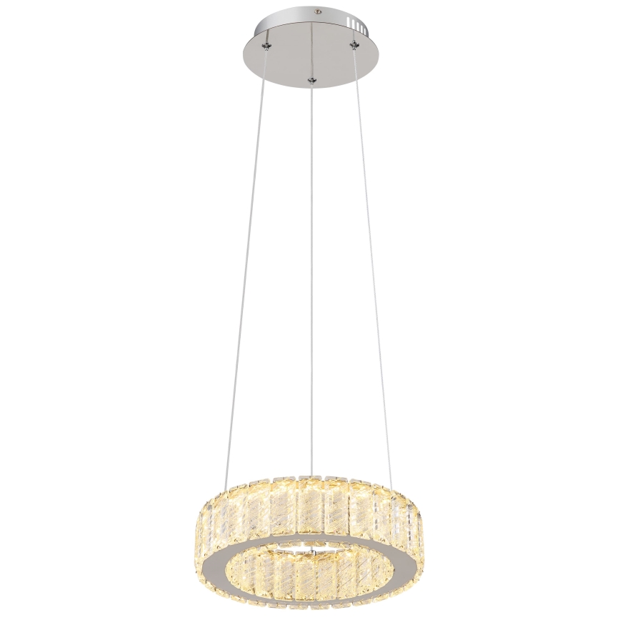 Globo - Lámpara de araña LED regulable LED/30W/230V 2700-6000K diá. 30 cm + control remoto