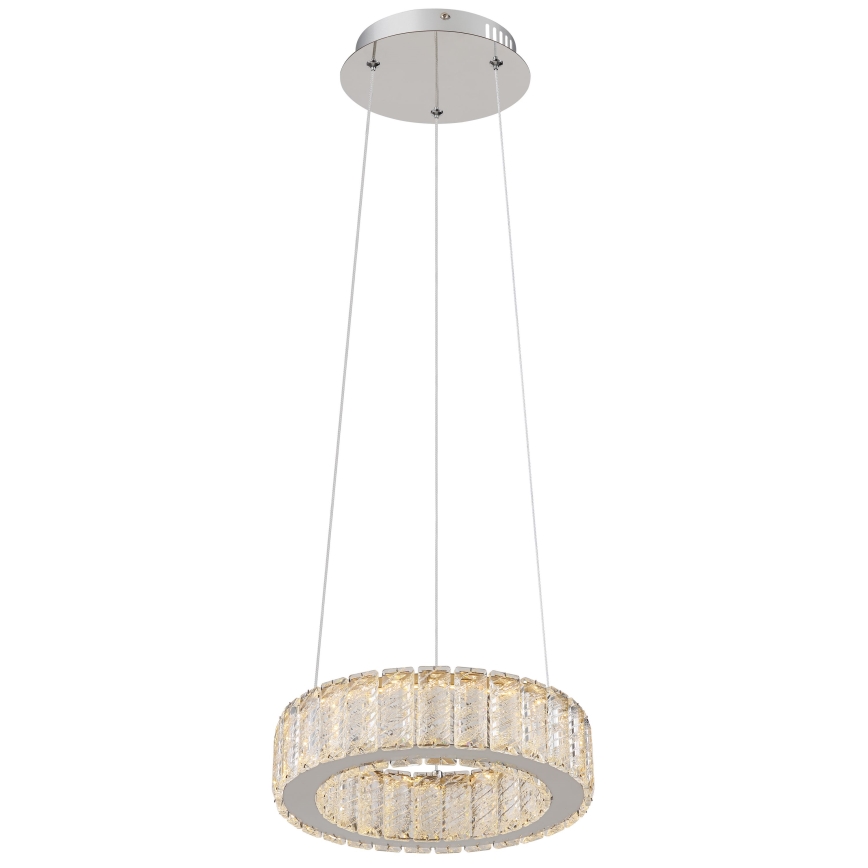 Globo - Lámpara de araña LED regulable LED/30W/230V 2700-6000K diá. 30 cm + control remoto