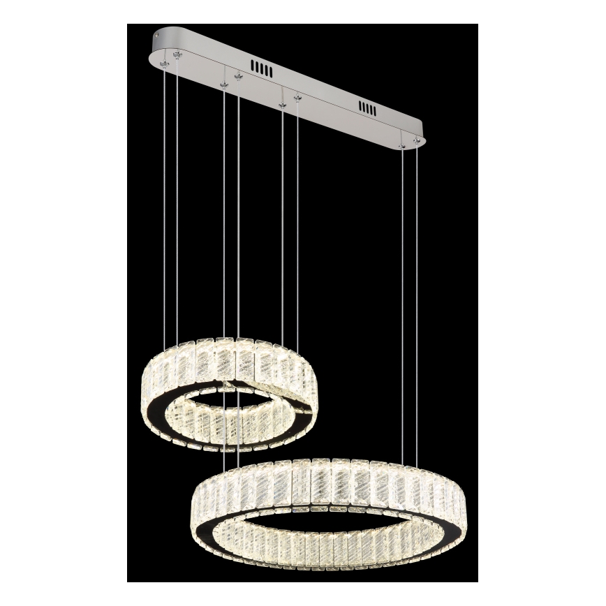 Globo - Lámpara de araña LED regulable LED/80W/230V 2700-6000K + control remoto