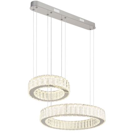 Globo - Lámpara de araña LED regulable LED/80W/230V 2700-6000K + control remoto