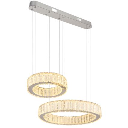 Globo - Lámpara de araña LED regulable LED/80W/230V 2700-6000K + control remoto