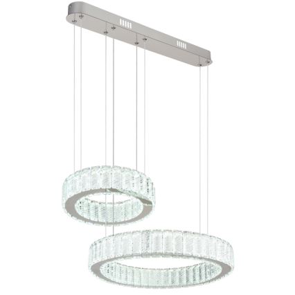 Globo - Lámpara de araña LED regulable LED/80W/230V 2700-6000K + control remoto