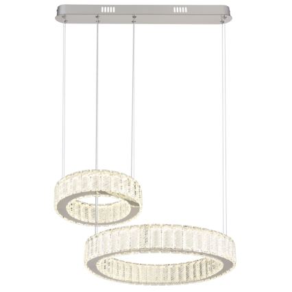 Globo - Lámpara de araña LED regulable LED/80W/230V 2700-6000K + control remoto
