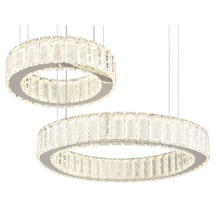 Globo - Lámpara de araña LED regulable LED/80W/230V 2700-6000K + control remoto