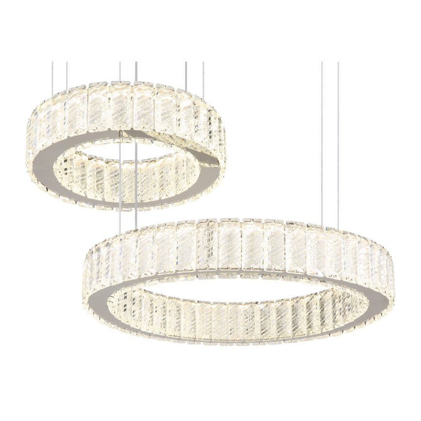 Globo - Lámpara de araña LED regulable LED/80W/230V 2700-6000K + control remoto
