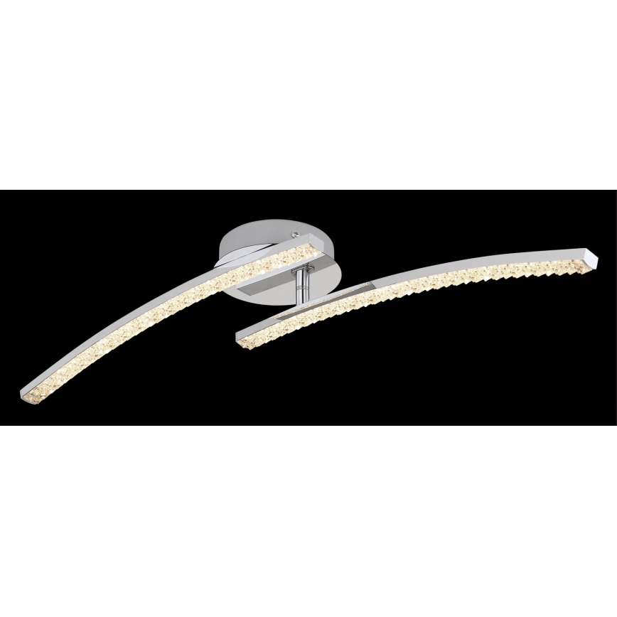Globo - Lámpara de suspensión para el baño 2xLED/6W/230V IP44