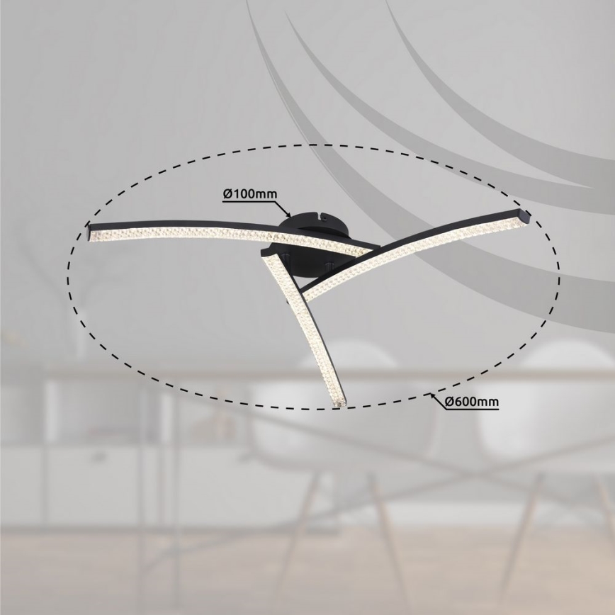 Globo - Lámpara de techo LED LED/18W/230V 2700/4000/6000K