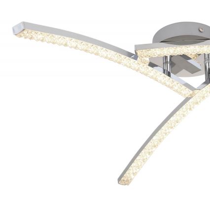 Globo - Lámpara de suspensión LED para baño 3xLED/6W/230V IP44