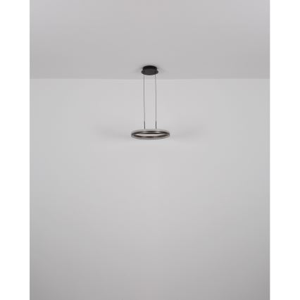 Globo - Lámpara LED colgante LED/40W/230V 3000/4000/6000K diá. 39,7 cm marrón