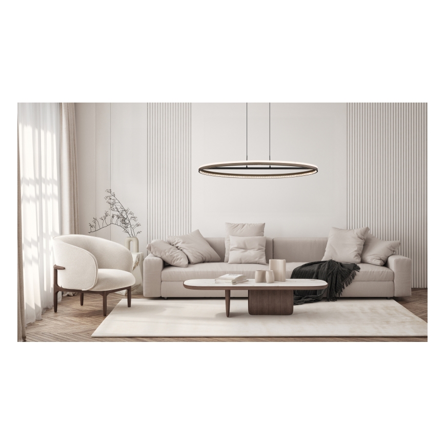 Globo - Lámpara LED colgante LED/60W/230V 3000/4000/6000K marrón