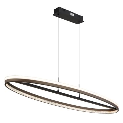 Globo - Lámpara LED colgante LED/60W/230V 3000/4000/6000K marrón
