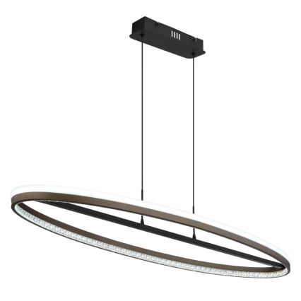 Globo - Lámpara LED colgante LED/60W/230V 3000/4000/6000K marrón