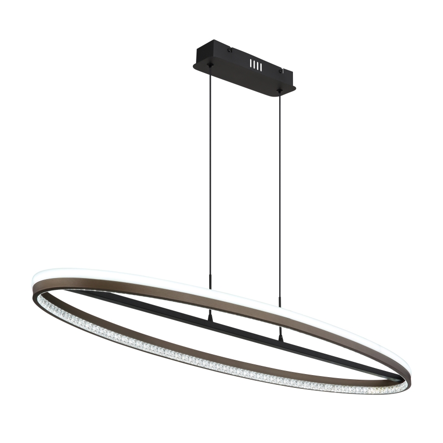 Globo - Lámpara LED colgante LED/60W/230V 3000/4000/6000K marrón