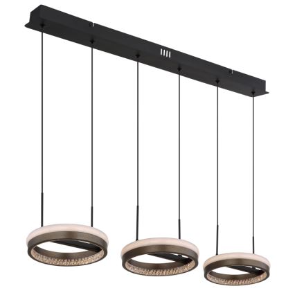 Globo - Lámpara colgante LED con cable LED/40W/230V 3000/4000/6000K
