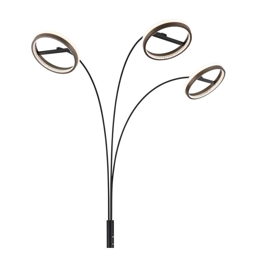 Globo - Lámpara de pie LED regulable con control táctil LED/48W/230V 3000/4000/6000K