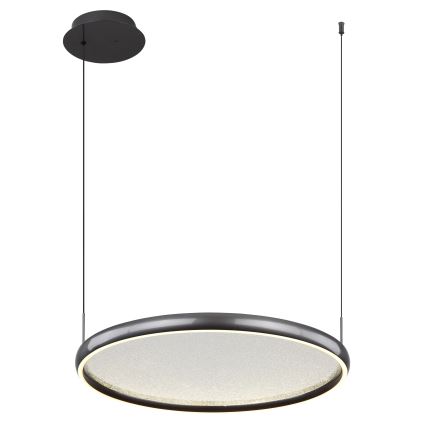 Globo - Lámpara de araña LED regulable LED/36W/230V 2700-6000K negro + control remoto